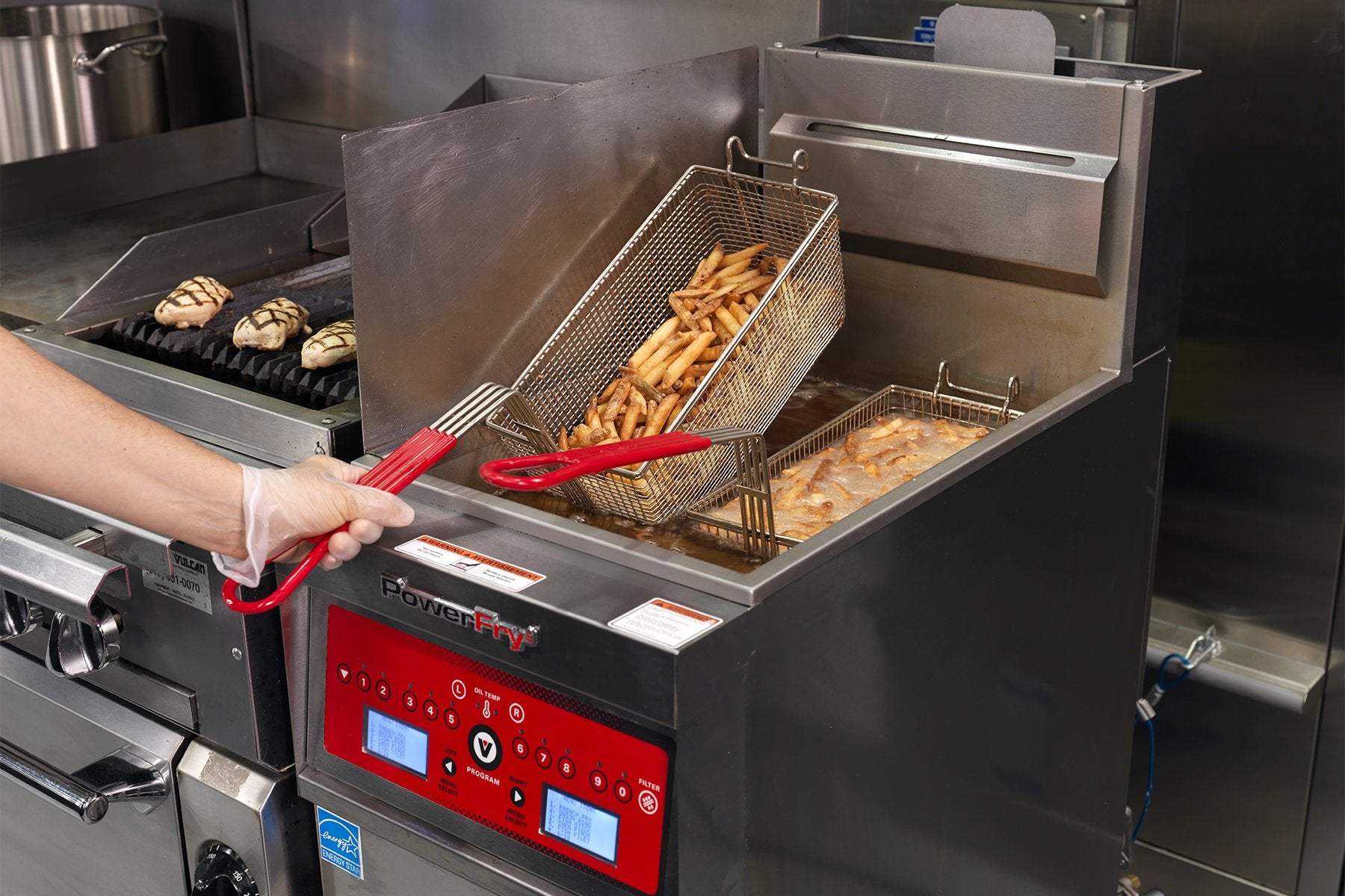 CookRite ATFS-75 Commercial Deep Fryer with Baskets Algeria