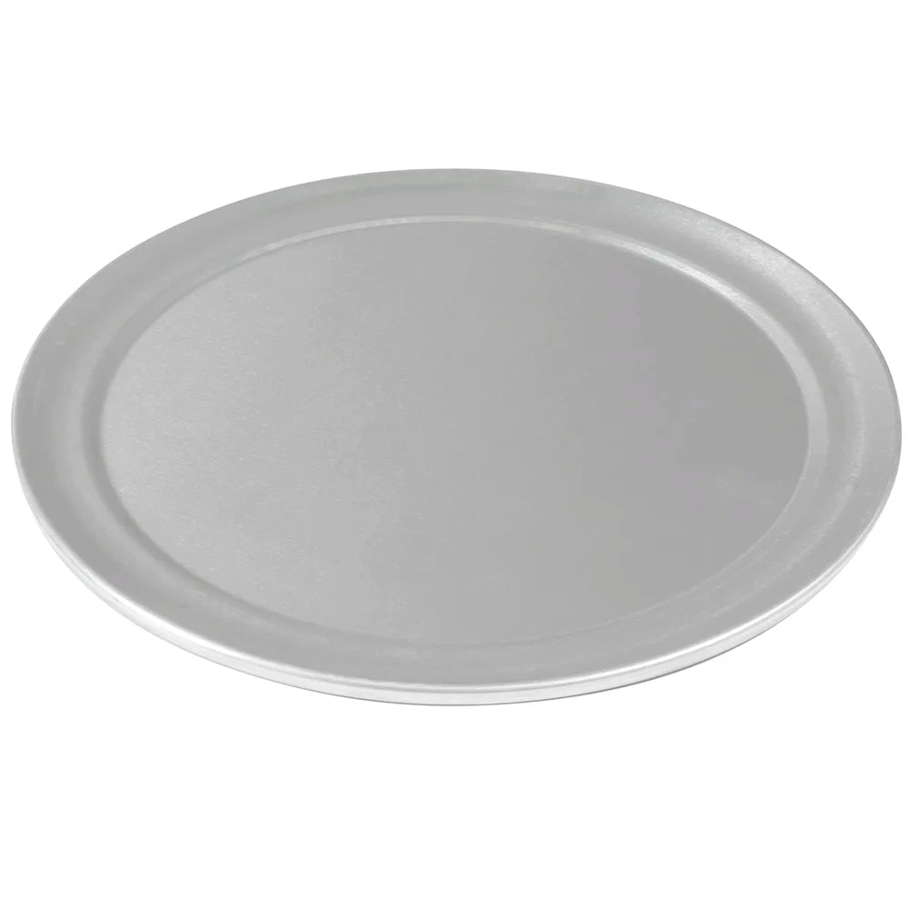 Winco APZT-11 11" Wide Rim Aluminum Pizza Pan