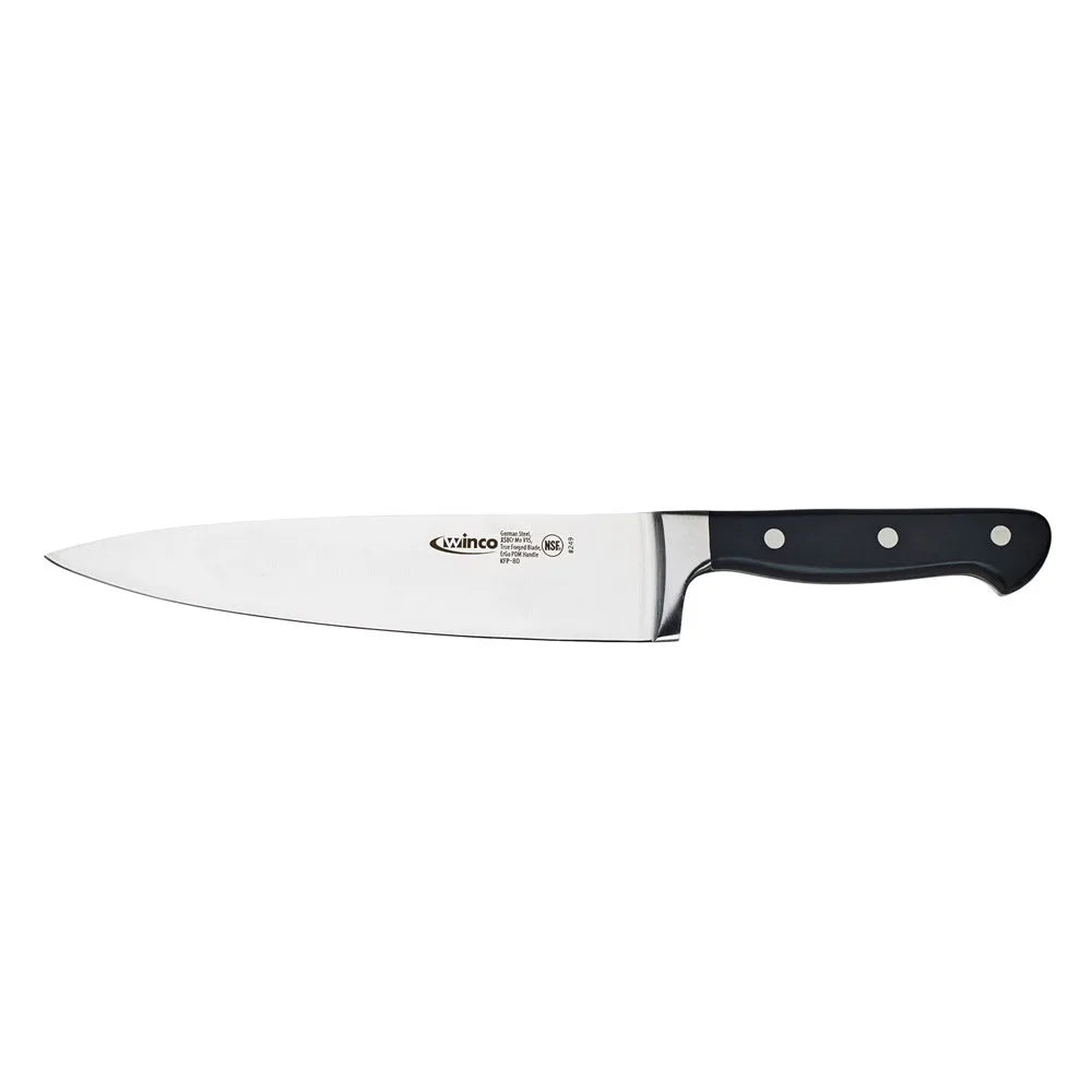 Winco KFP-80 Acero 8" Steel Chef's Knife