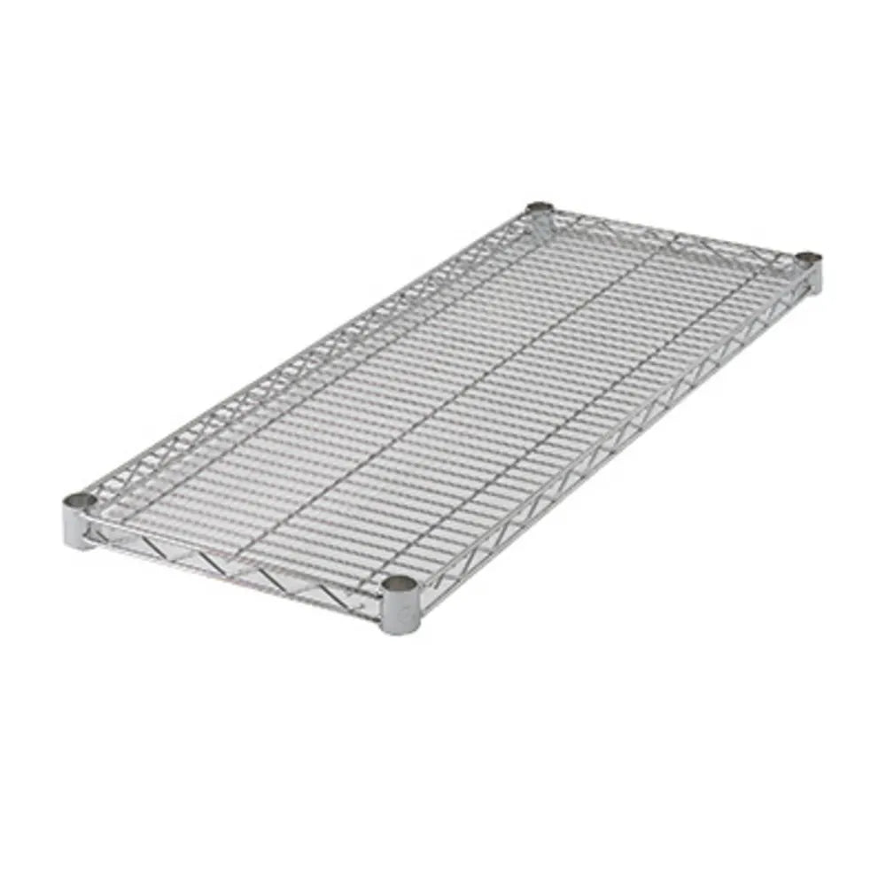 Winco VC-1448 48" x 14" Chrome Plated Wire Shelf