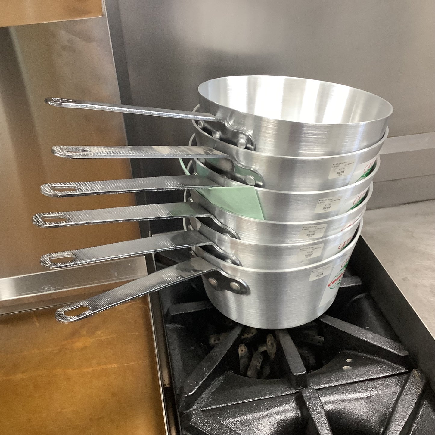 Cooking Aid 3 Qt. Aluminum Sauce Pan w/ Handle