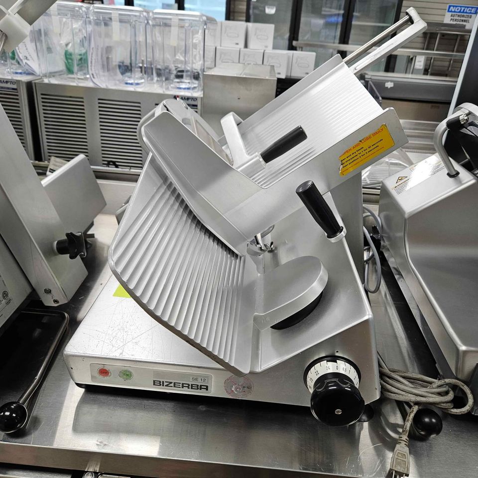 USED] Bizerba GSE12 12 Manual Gravity Feed Meat and Cheese Slicer –  MEDITERRANEAN RESTAURANT EQUIPMENT