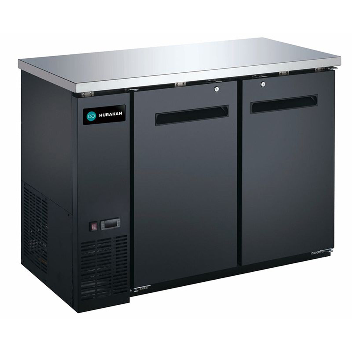 Hurakan HKN-GBB2448 48" Solid Door Back Bar Refrigerator