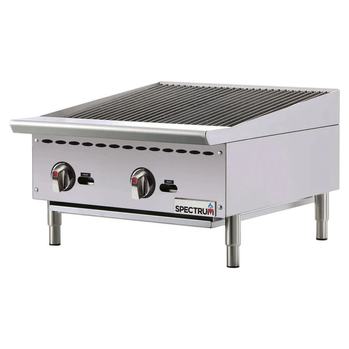 Winco NGCB-24R Spectrum 24" Gas Radiant Charbroiler