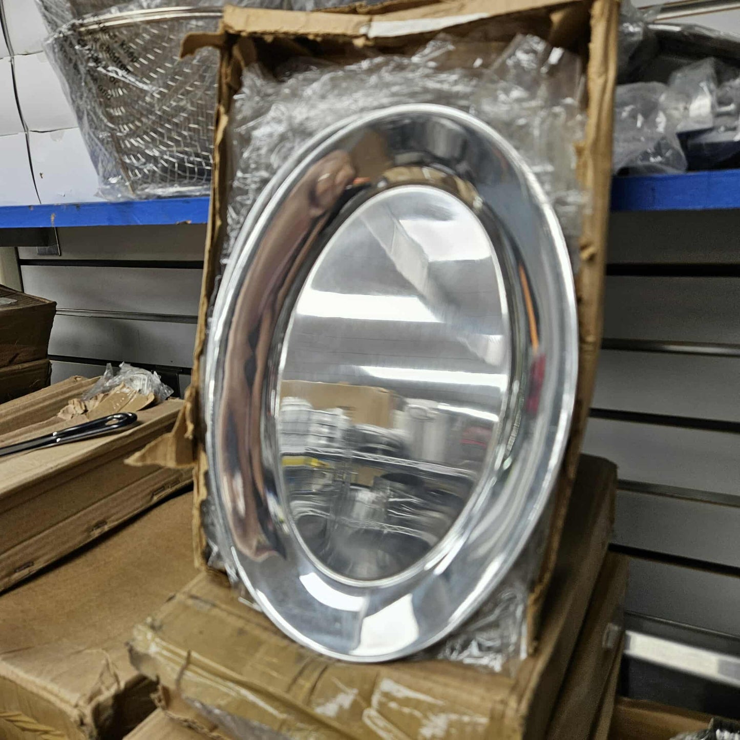 12" Aluminium Sizzle Platter