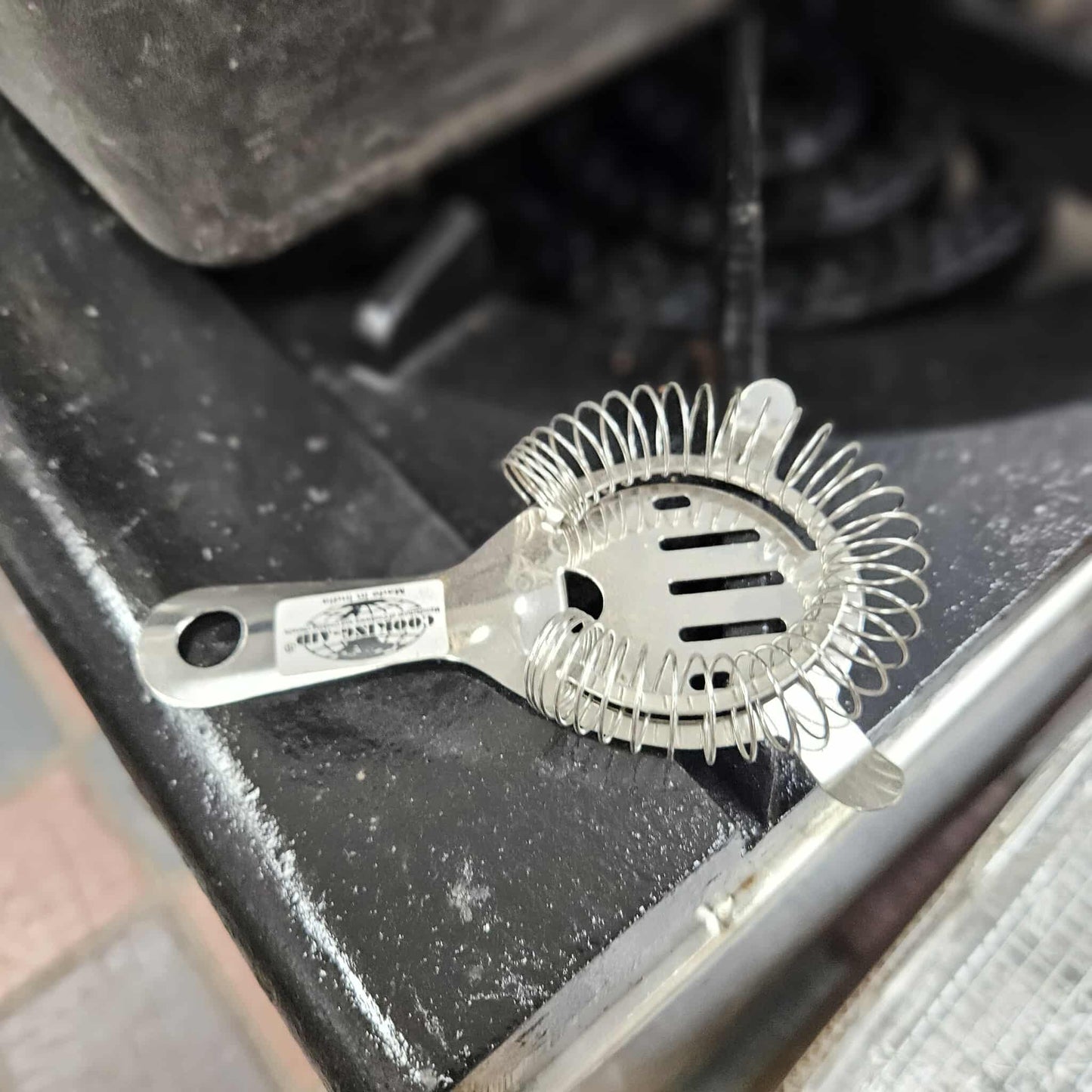 Stainless Steel 2 Prong Cocktail Strainer