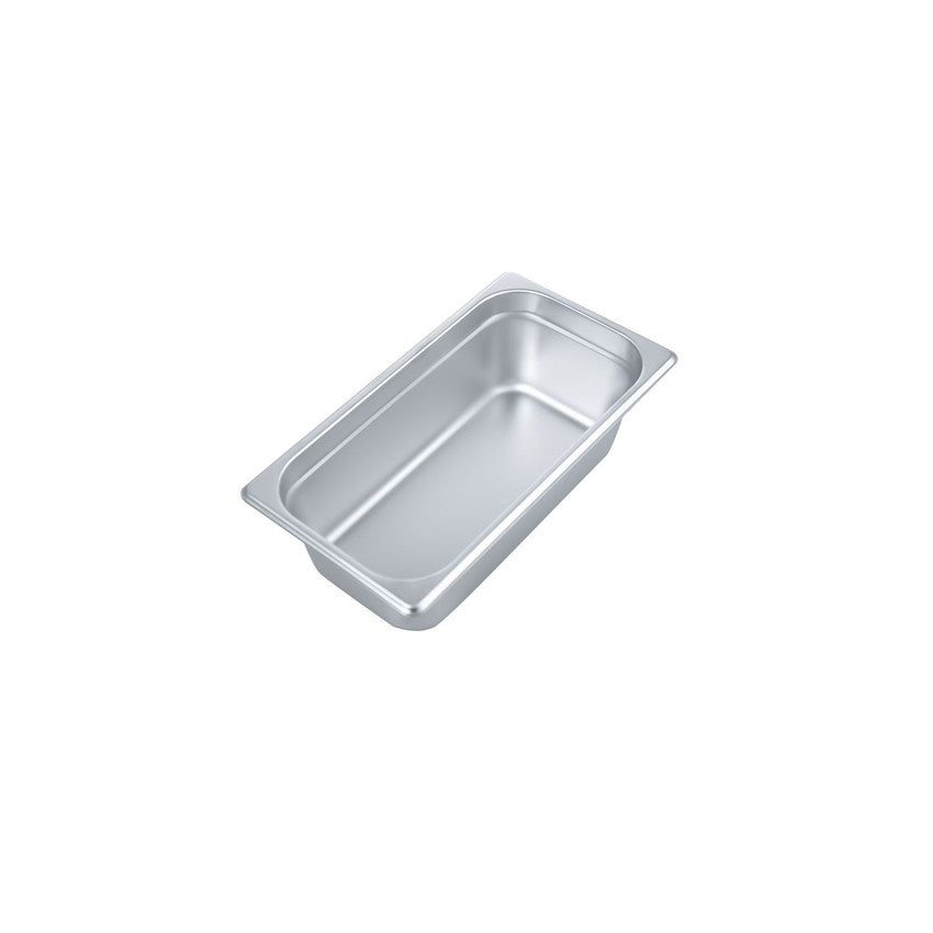 CAC China STPT-24-4 Stainless Steel 1/3 Size Anti-Jam Food Steam Pans - 4" Deep