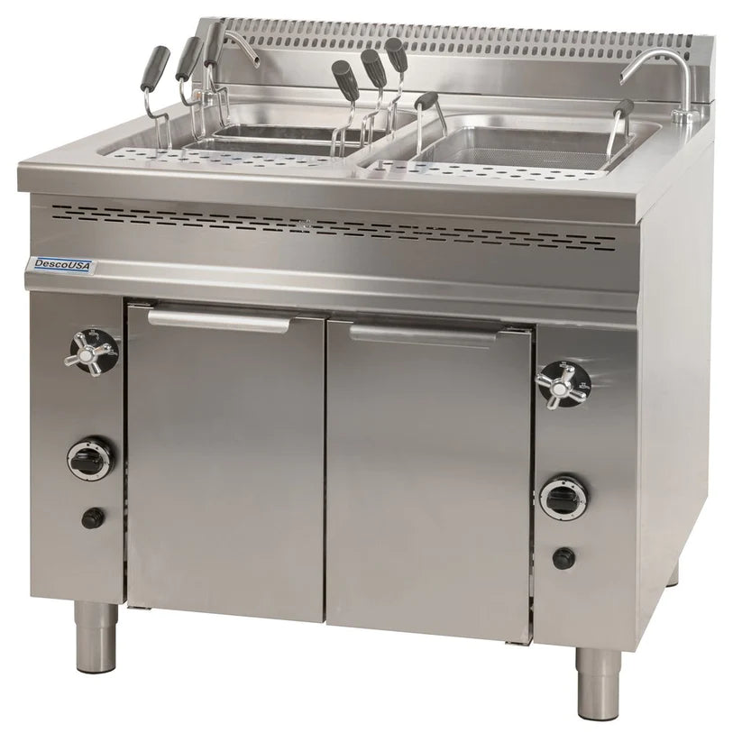Desco CPG-2 PLUS Double Tank Gas Pasta Cooker
