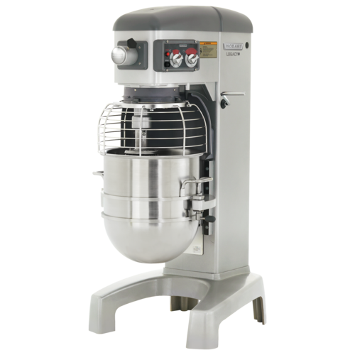 Hobart Legacy+ HL400 40 Qt. Planetary Floor Mixer with Guard & Standard Accessories