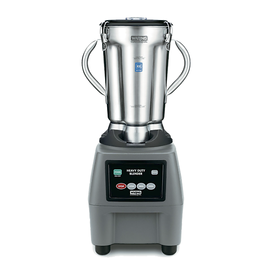Waring CB15 One-Gallon 3.75 HP Food Blender with Electronic Keypad