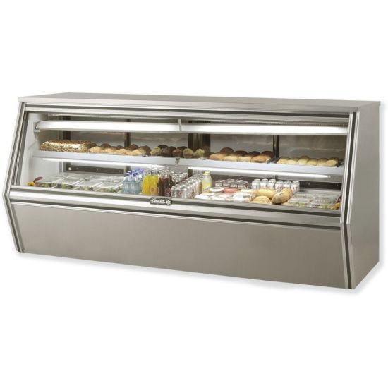 Leader ERCD94ES-R 94" Remote Refrigerated Slanted Glass Counter Deli Case