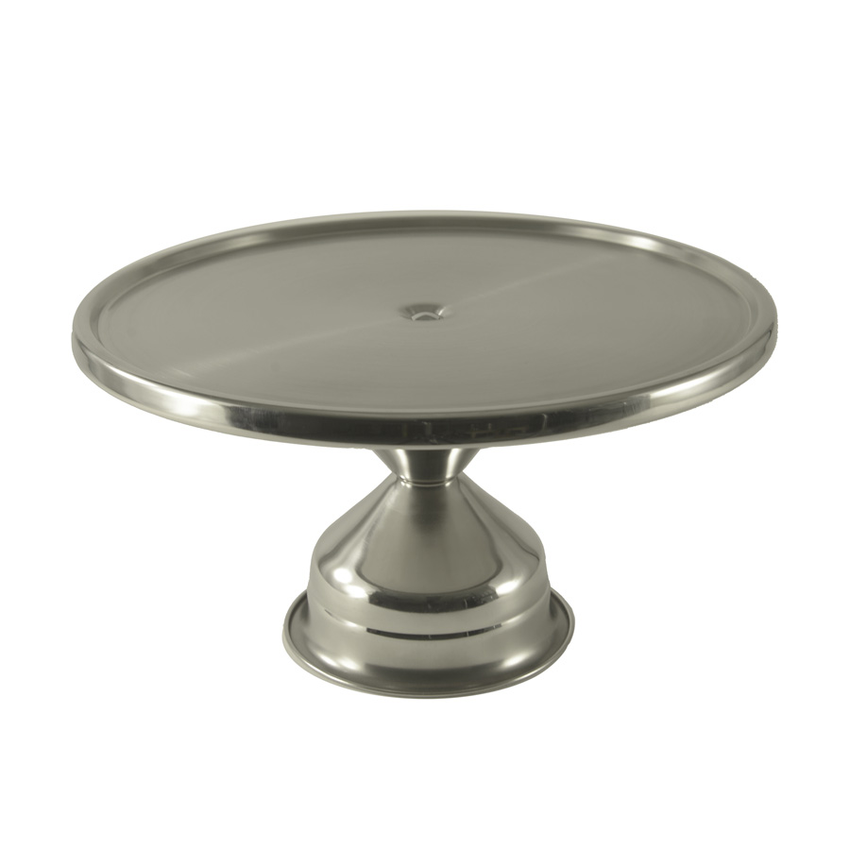 CAC China SCKS-13 13" Stainless Steel Cake Stand