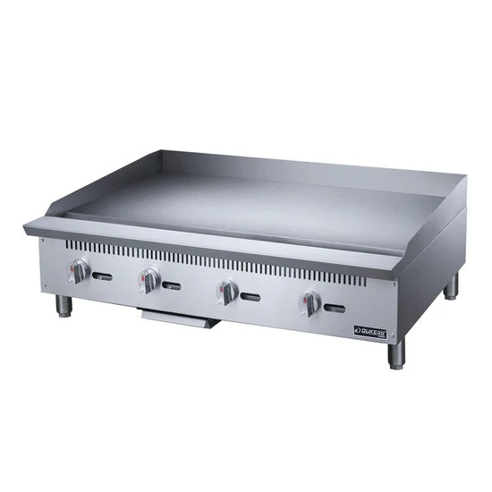 Dukers DCGT48 48" W Natural Gas Thermostatic Control Griddle