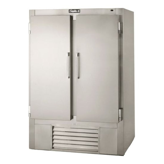 Leader ESLR48 48" 2 Solid Door Stainless Steel Reach-In Refrigerator