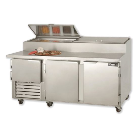 Leader NPT72 72" Refrigerated Pizza Prep Table