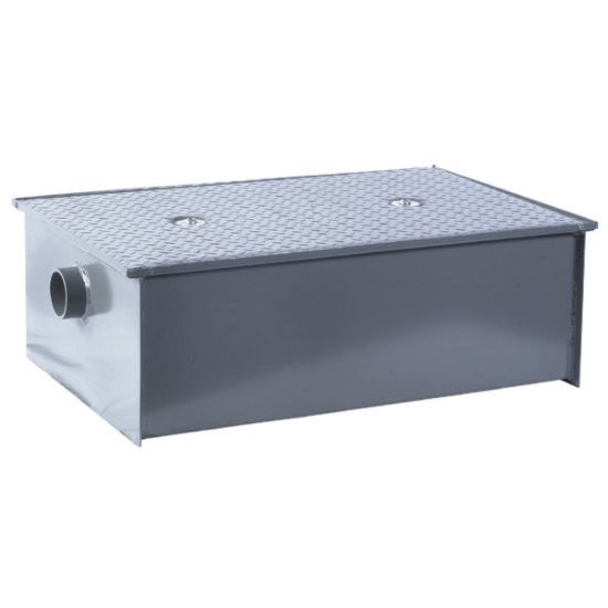 L&J LJ-LO-100 100lb Low Profile Grease Trap