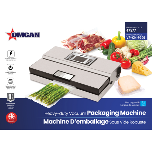Omcan USA 47577 (VP-CN-9200) Vacuum Packing Machine