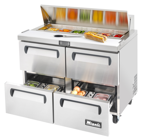 Migali C-PP67-D-HC Migali® Pizza Prep Table