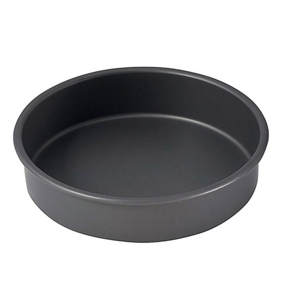 Winco HAC-062 6" x 2" Hard Anodized Aluminum Cake Pan