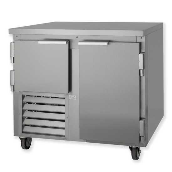 Leader LB36 36" Undercounter Worktop Refrigerator - 1 & 1/2 Doors