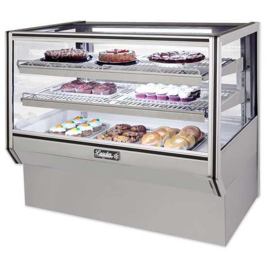 Leader NCBK77DRY 77" Non-Refrigerated Counter Bakery Case