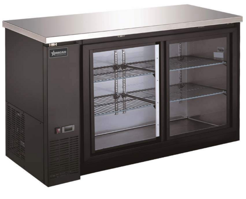 Omcan USA 51060 (BB-CN-0016-GY) Refrigerated Back Bar Cooler
