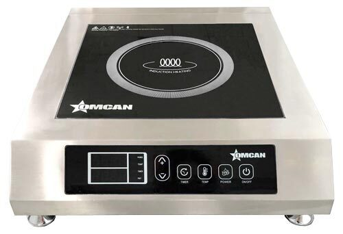 Omcan USA 44744 3.4kW Super Wide Commercial Countertop Induction Cooker