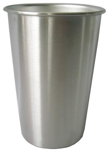 Omcan USA 46506 16 oz Stainless Steel Pint Cup