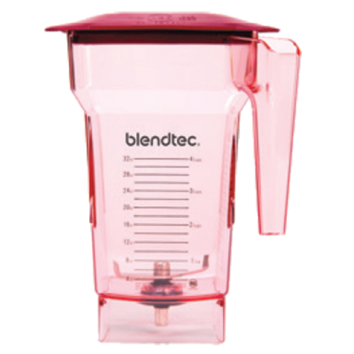 Blendtec 40-710-07 Jar Kit, 2 FS, 40-619-62, Red, HL, Commercial, 849369003389