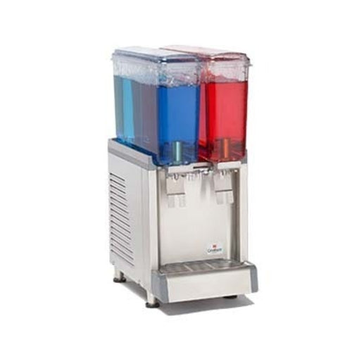 Crathco-UNIC CS-2E-16-290 (BPA FREE) Crathco Beverage - Simplicity® Bubbler® Mini-Twin Pre-Mix Cold Beverage Dispenser