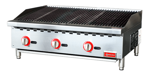 Omcan USA 47378 (CE-CN-CB36-M) Charbroiler