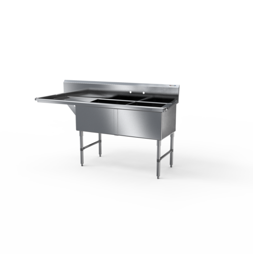 NBR Equipment 2SS-242414L24-REINF Premium Sink