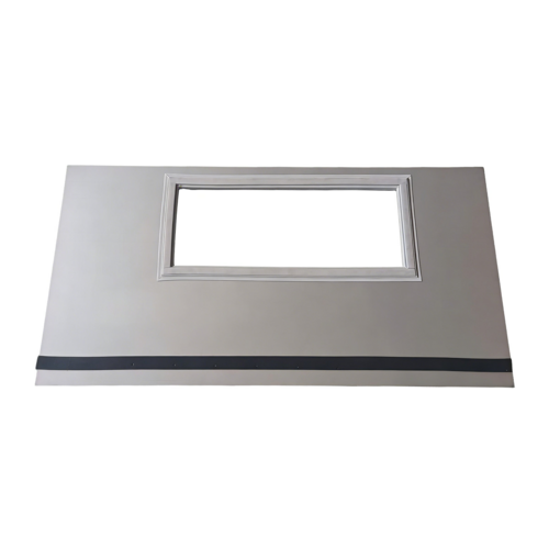 Serv-Ware SWBA30-48 Serv-Ware Ice Bin - 30" to 48" Adaptor - Dimensions: 48.39"W x 25"L - Exterior Material: Stainless Steel - cETLus