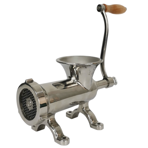 Omcan USA 44418 #12 STAINLESS STEEL MANUAL MEAT GRINDER