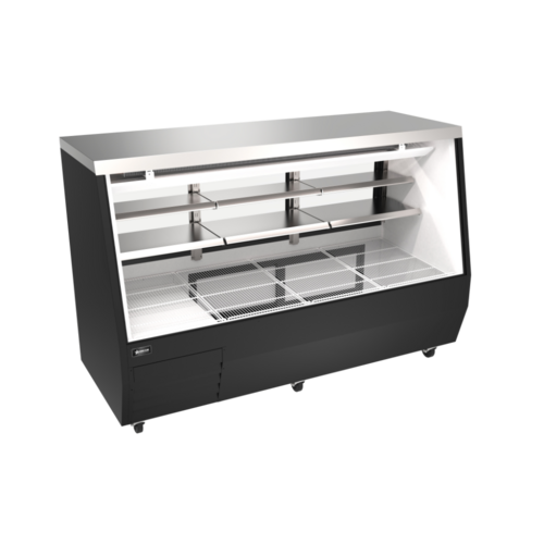 Omcan USA 50108 (RS-CN-0084D-BK) Refrigerated Deli Display Case