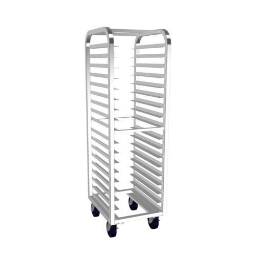 Winholt AL-1818-HD Aluminum Mobile XTRA Heavy Duty Pan Rack