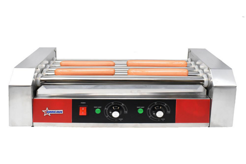Omcan USA 44690 0.65 kW Hotdog Roller with 5 Rollers