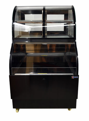 Omcan USA 47106 (RS-CN-0120-5) Dual Service Open Display Case