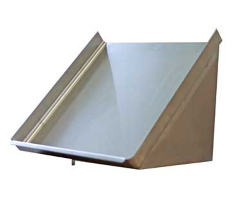 Serv-Ware SR63-CWP Serv-Ware - Shelving - 63" Slanted Rack Shelf - Dimensions: 63" W x 18" D x 111โ4" H - Materials: 18 Gauge