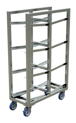 Winholt AL-1104-2S-ST Slanted Rack