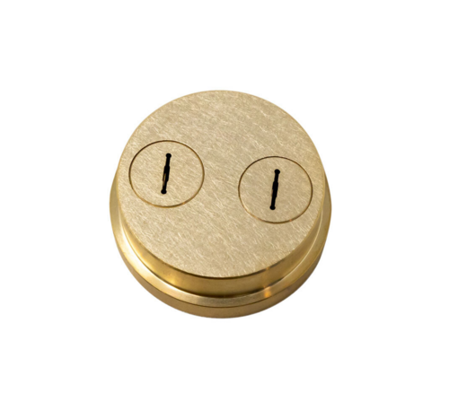 Omcan USA 23340 #47 Reginette Pasta Die Brass for item 13317 PM-IT-0002