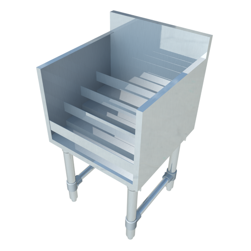 Sapphire Manufacturing SMLDR-18 Underbar Liquor Bottle Display Unit