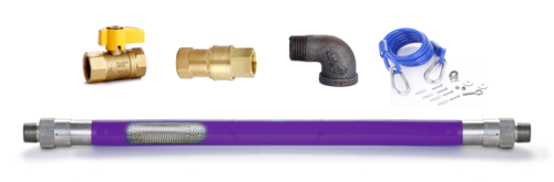 Sapphire Manufacturing TGH-7560QD Quick Disconnect Gas Hose Kit - 3/4" inside diameter