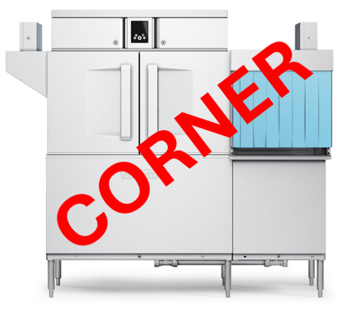 Hobart CL66C-DWR+BUILDUP Conveyor Dishwasher