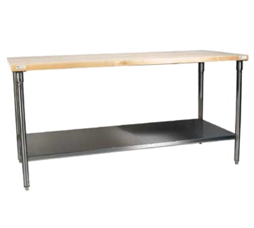 Winholt WTSS3672 Work Table with Wood Top