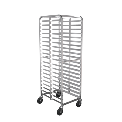 Winholt AL-1820B-XB Aluminum Mobile Heavy Duty Pan Rack
