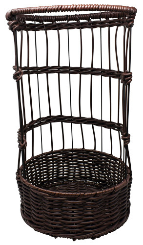 Omcan USA 43112 Round Wicker Basket