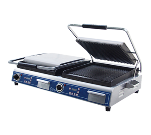 Globe (Middleby) GPGDUE14D (QUICK SHIP) (MIDDLEBY ESSENTIALS ITEM) Sandwich/Panini Grill