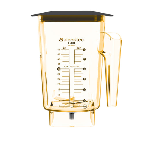 Blendtec 40-636-68 Jar Kit, WS+, Peach, HL Yellow, Ergo, Commercial