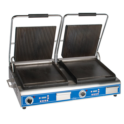 Globe (Middleby) GPGSDUE14D (QUICK SHIP) (MIDDLEBY ESSENTIALS ITEM) Sandwich/Panini Grill